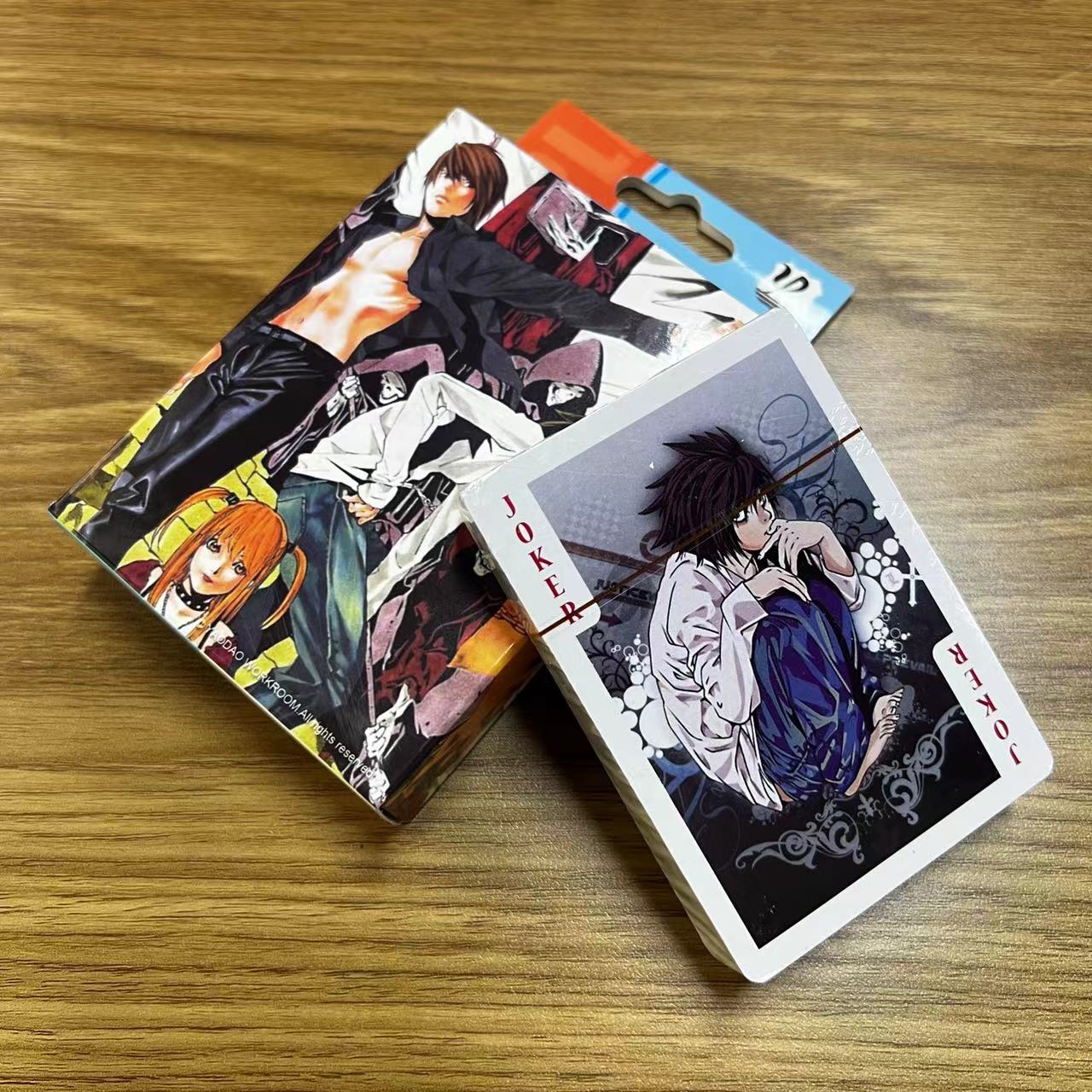 Board Game Table - 54pcs Kartu Anime Death Note Poker