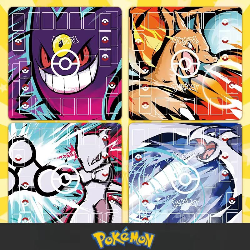Board Game Simple - Alas Meja Permainan Pertarungan Kartu Pokemon