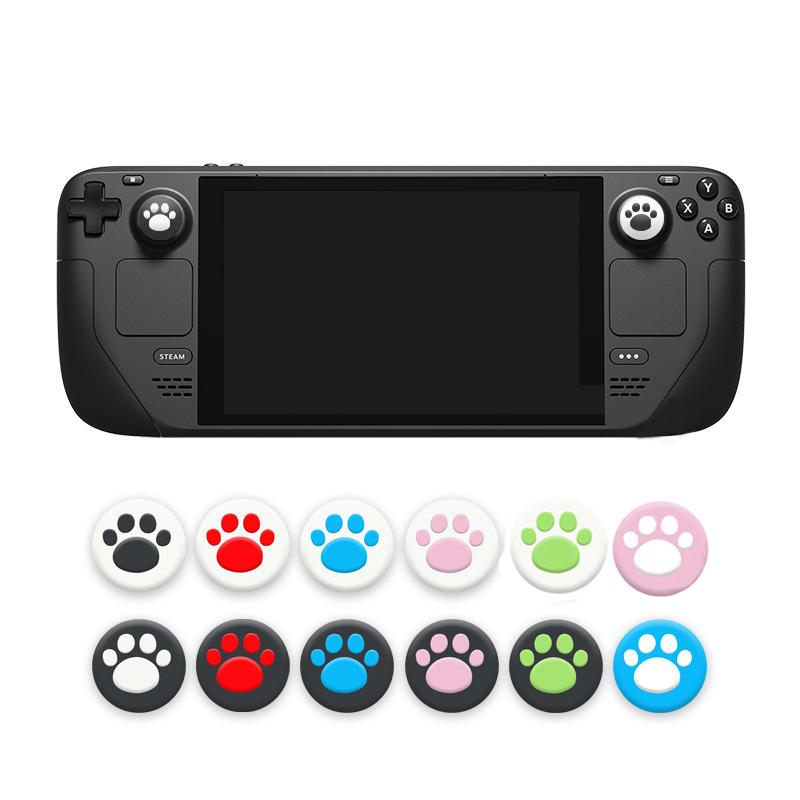 Board Game Steam - Cat Paw stik jempol silikon lembut,