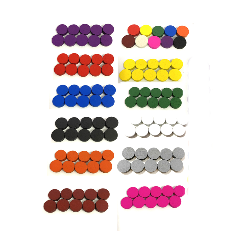 Board Game Quoridor - 100 buah token Game 10*5MM disk