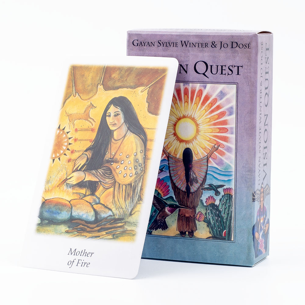 Board Game Quest - Vision Quest Tarot 78 dek kartu