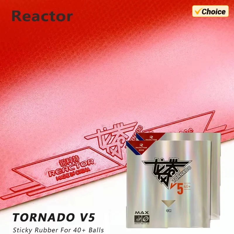 Board Game Table - REACTOR Tornado V5 Karet Tenis Meja