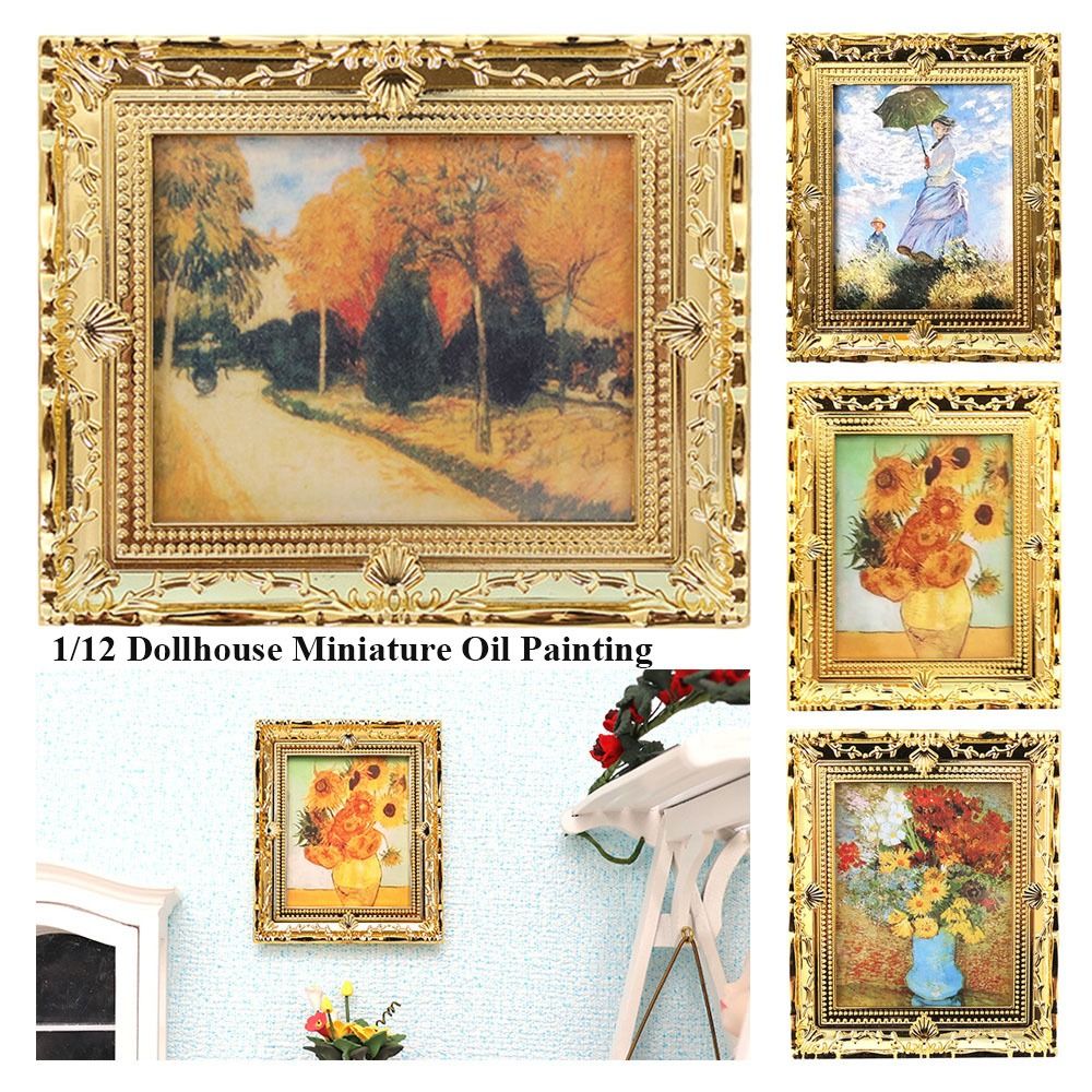 Aksesori lukisan minyak miniat - Miniature Painting Set ulasan dan harga