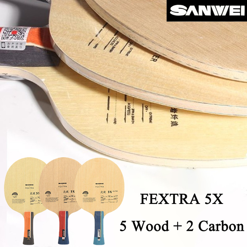 SANWEI FEXTRA 5X Blade Tenis M - Board Game Table ulasan dan harga