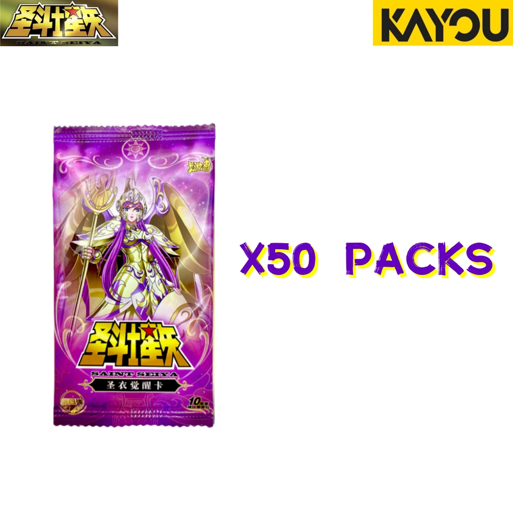 Kartu Kayou Saint Seiya 50 Pak - Board Game Quest ulasan dan harga