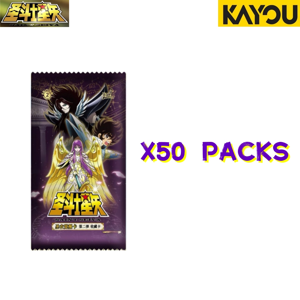 Kartu Kayou Saint Seiya 50 Pak - Board Game Quest ulasan dan harga