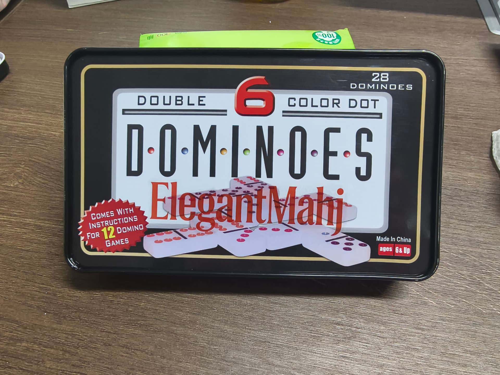 Set Domino Double Six EleganMa - Board Game Dots ulasan dan harga