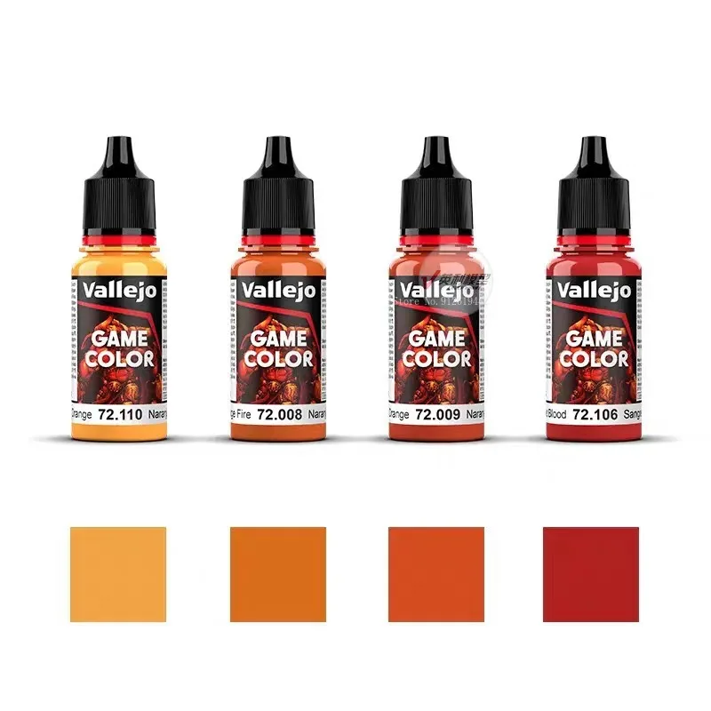 18m/botol 4 warna/set lingkung - Miniature Painting Set ulasan dan harga